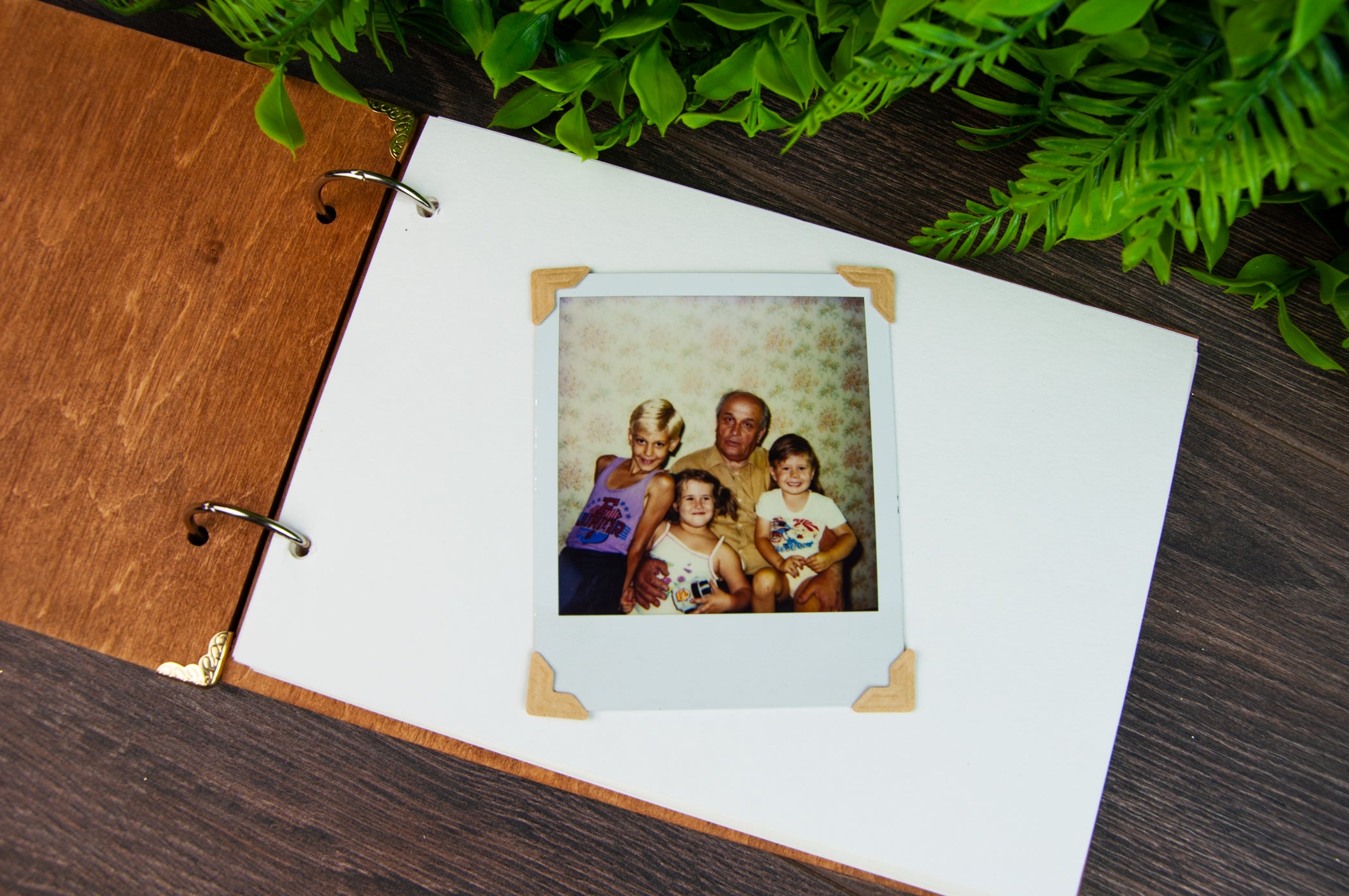 PERSONALIZED WOOD PHOTO ALBUM