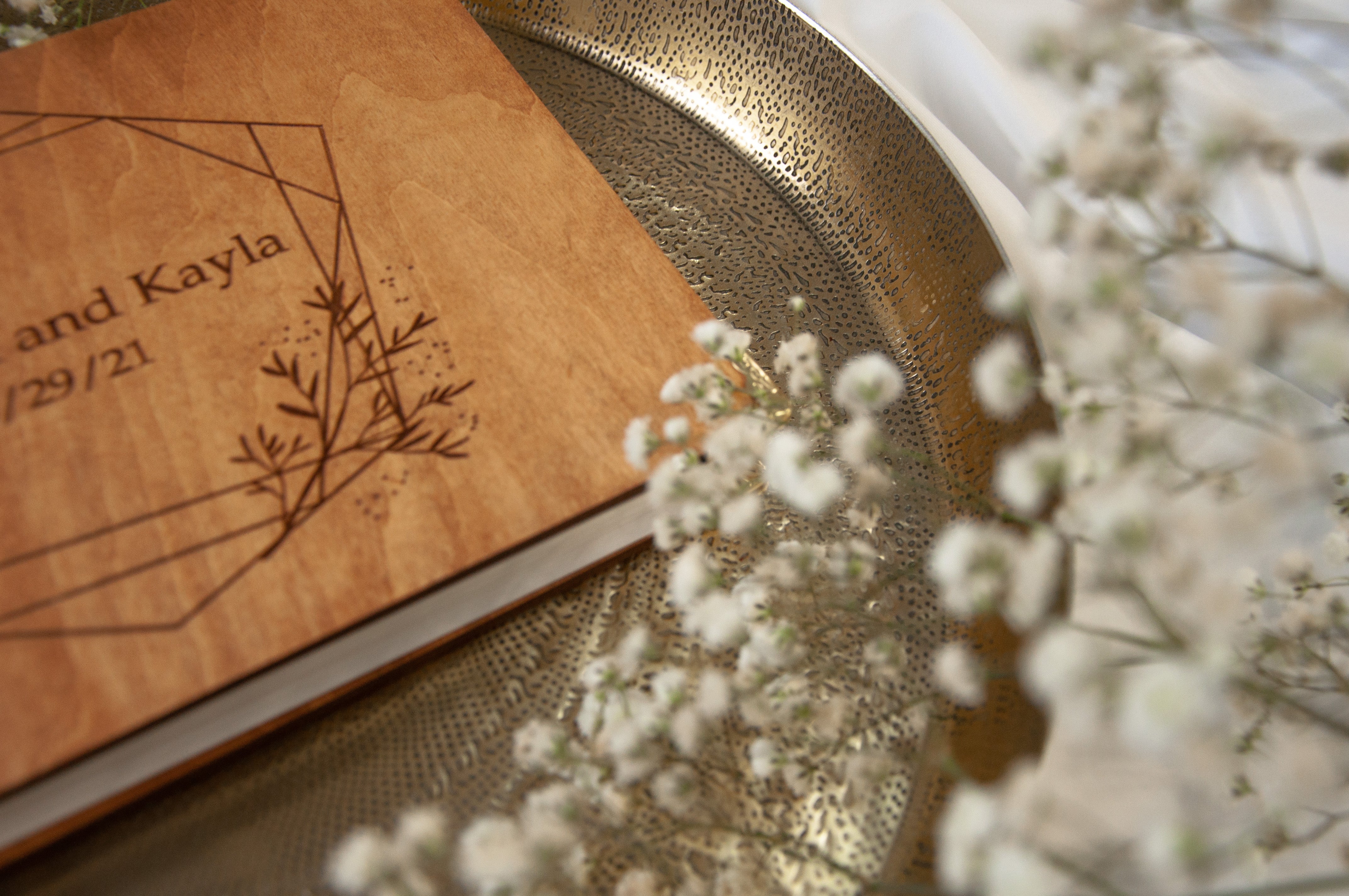 WEDDING GUEST BOOK WOOD GUEST BOOK