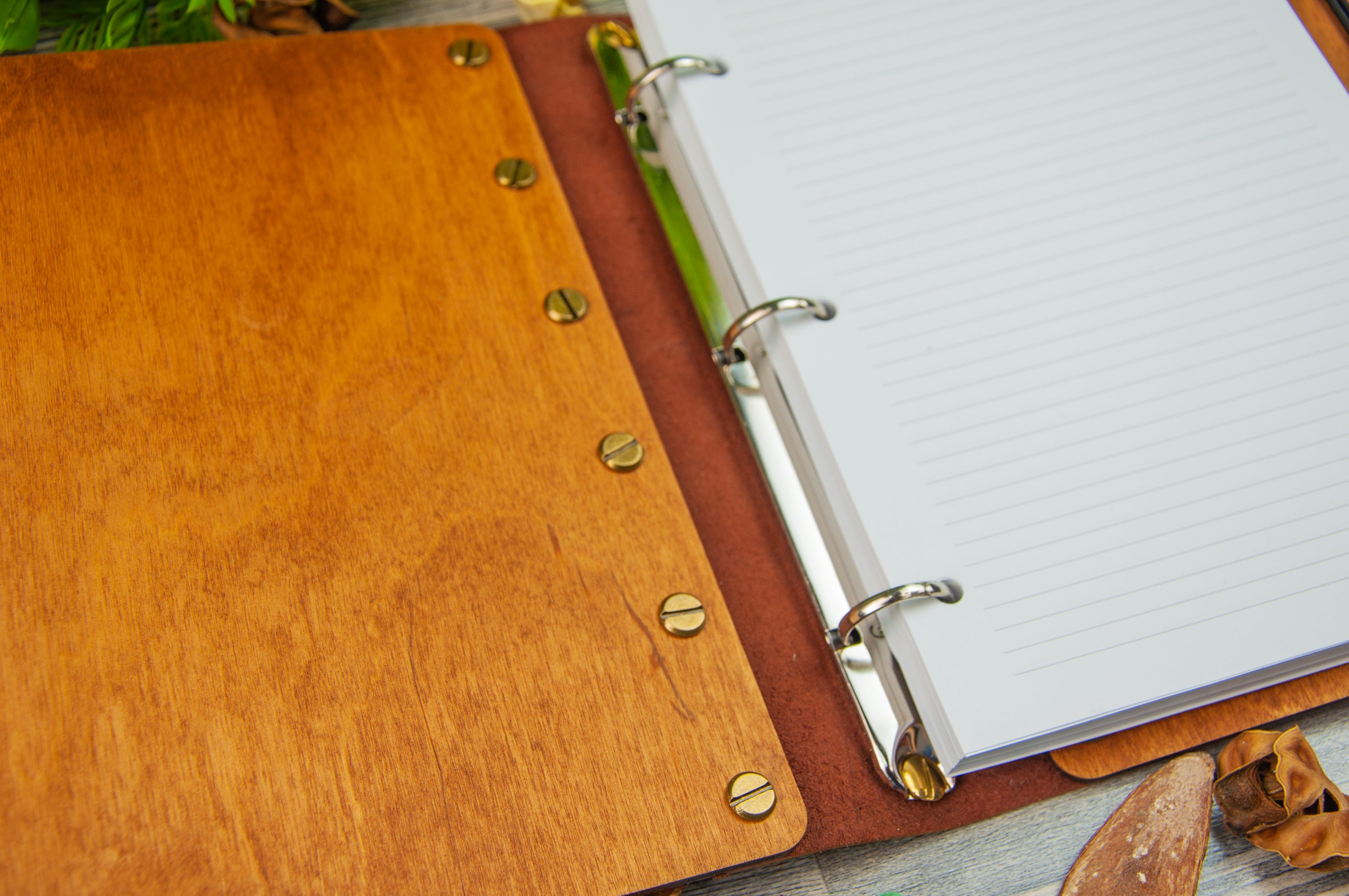 PERSONALIZED LEATHER JOURNAL СOVER VINTAGE LEATHER