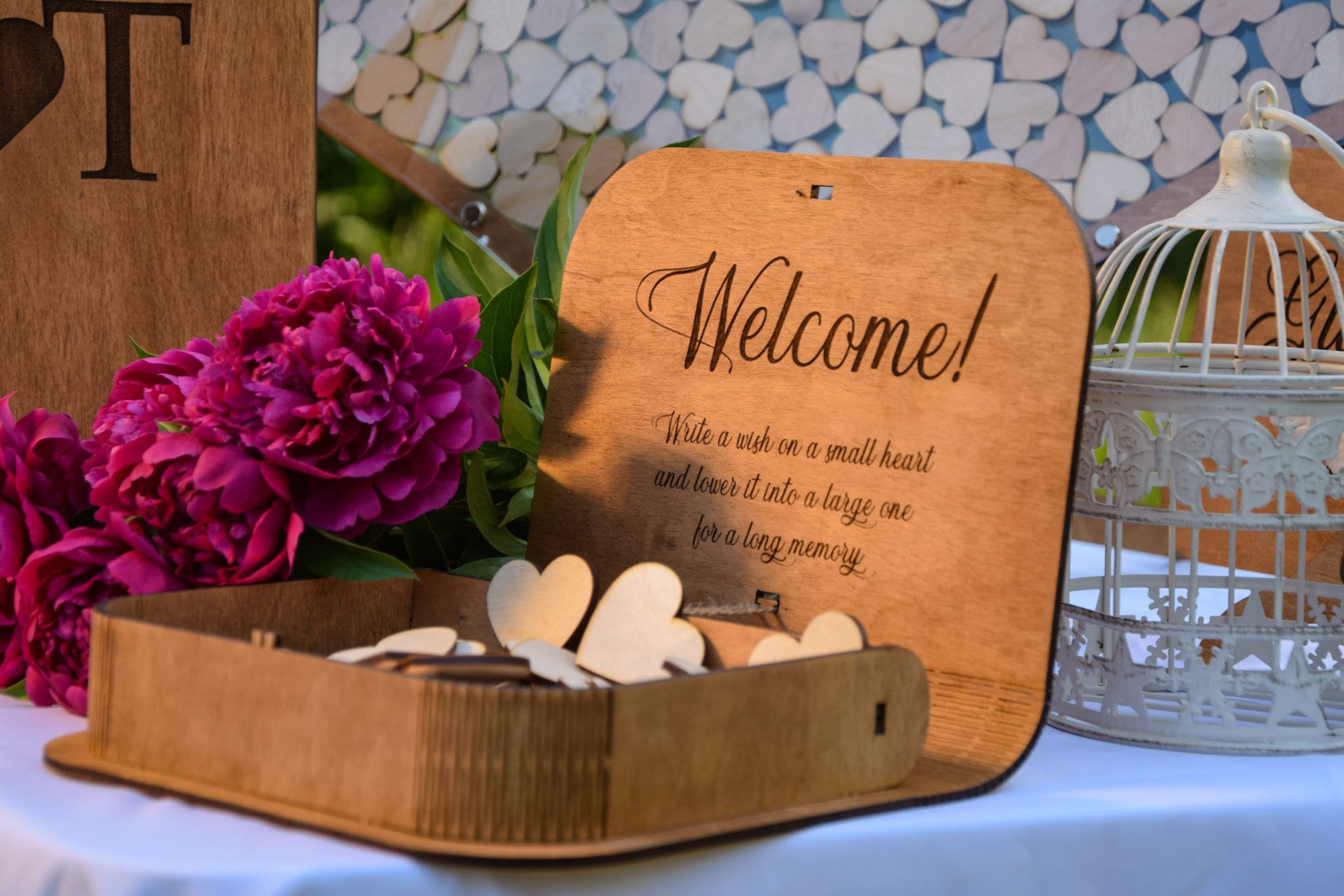 Guest Book Alternative, Wedding Guest Book, Rustic, Wedding Decor, Unique Guest Book, Heart Wedding Guest Book