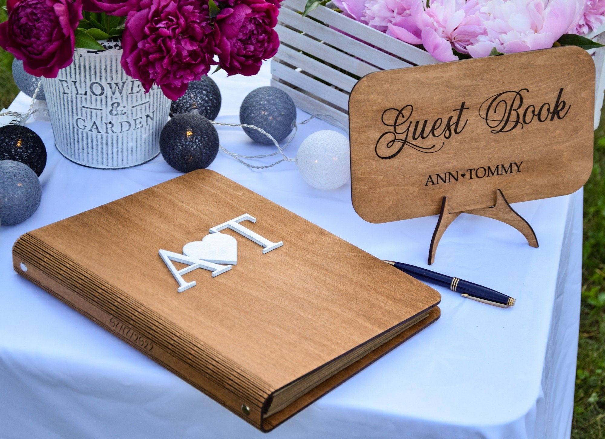 Guest Book Alternative, Wedding Guest Book, Rustic, Wedding Decor, Unique Guest Book, Heart Wedding Guest Book