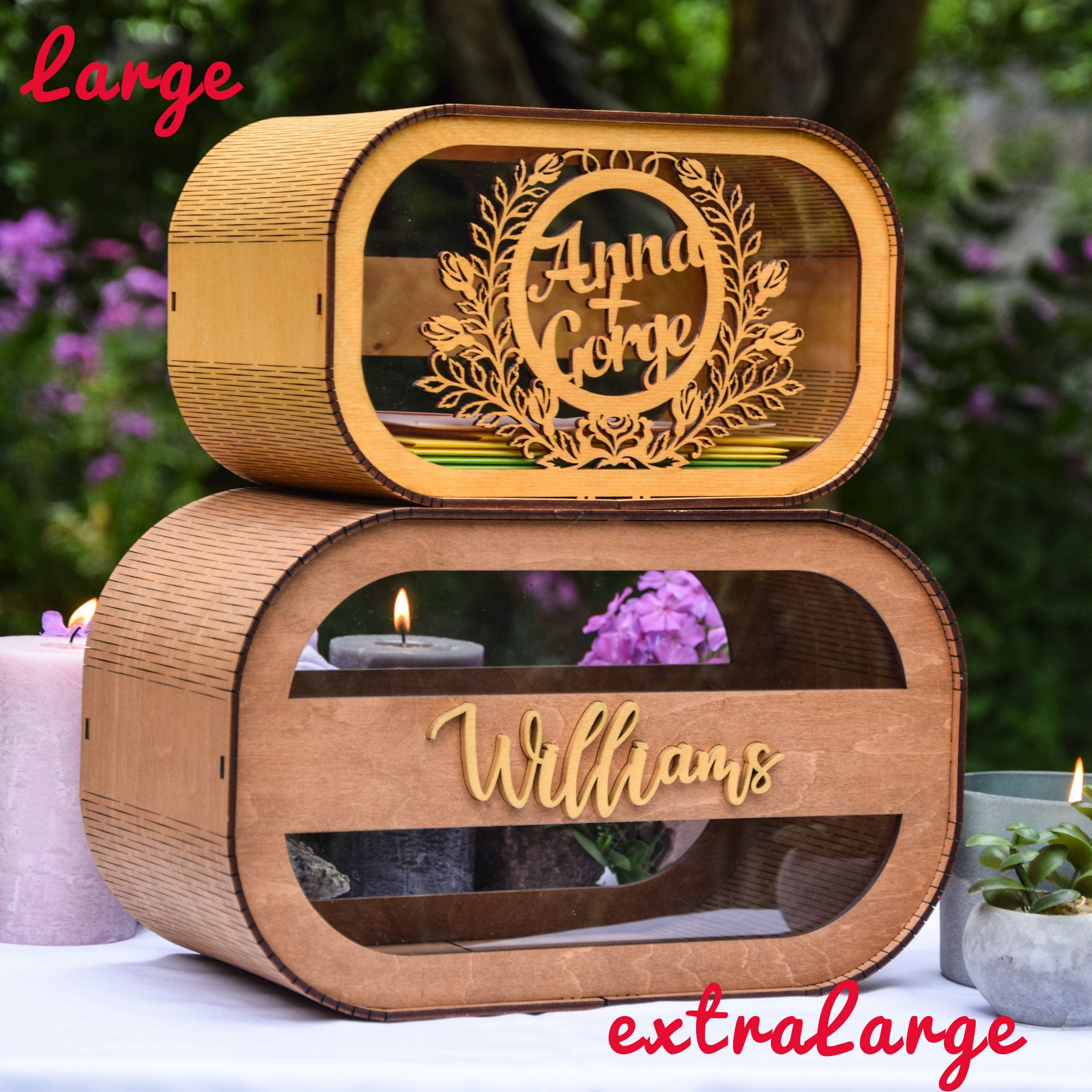 Custom Wedding Box, Keepsake Box